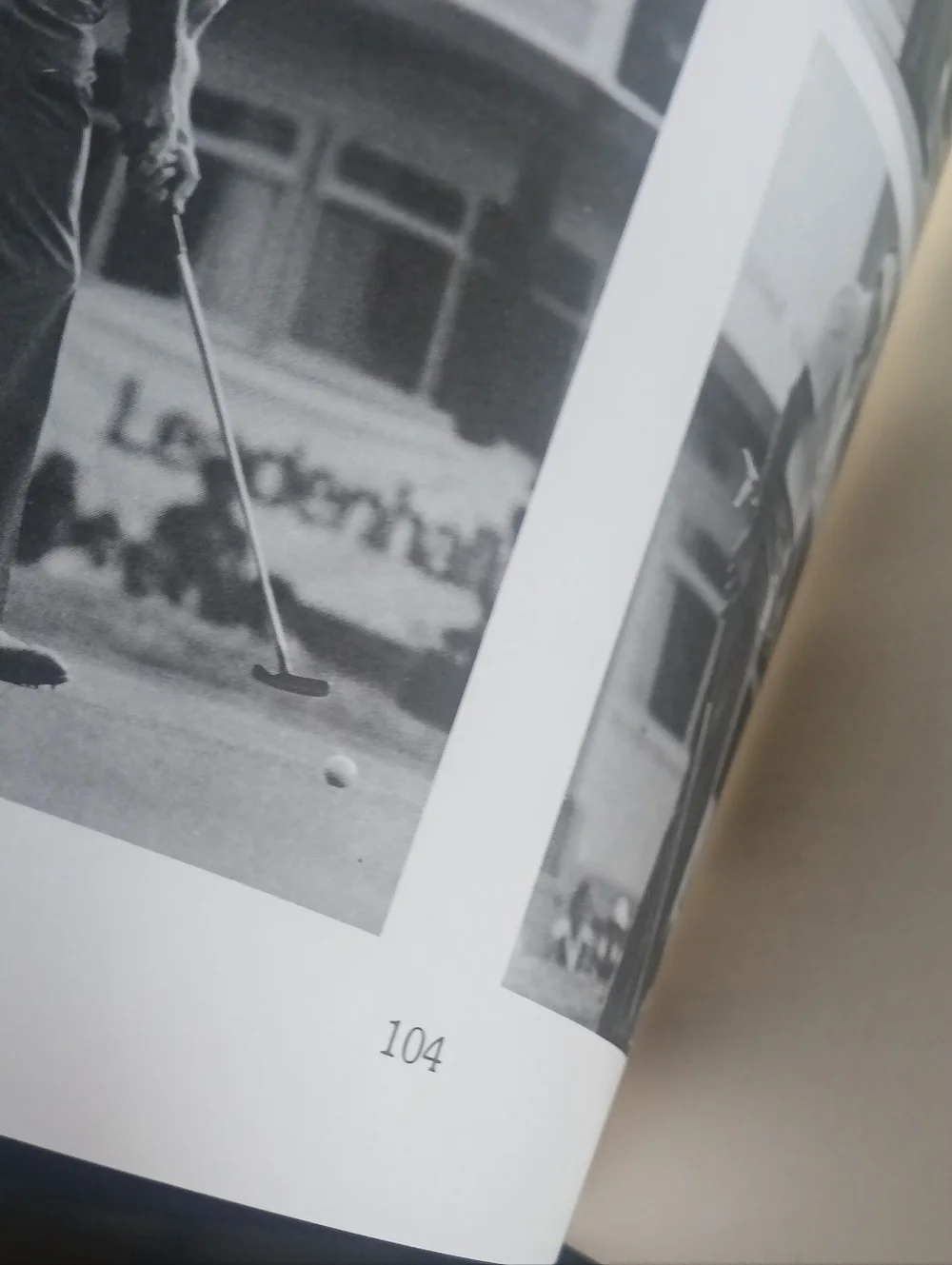 Bob Charles Left-hander's Golf Book - Green & White Cover